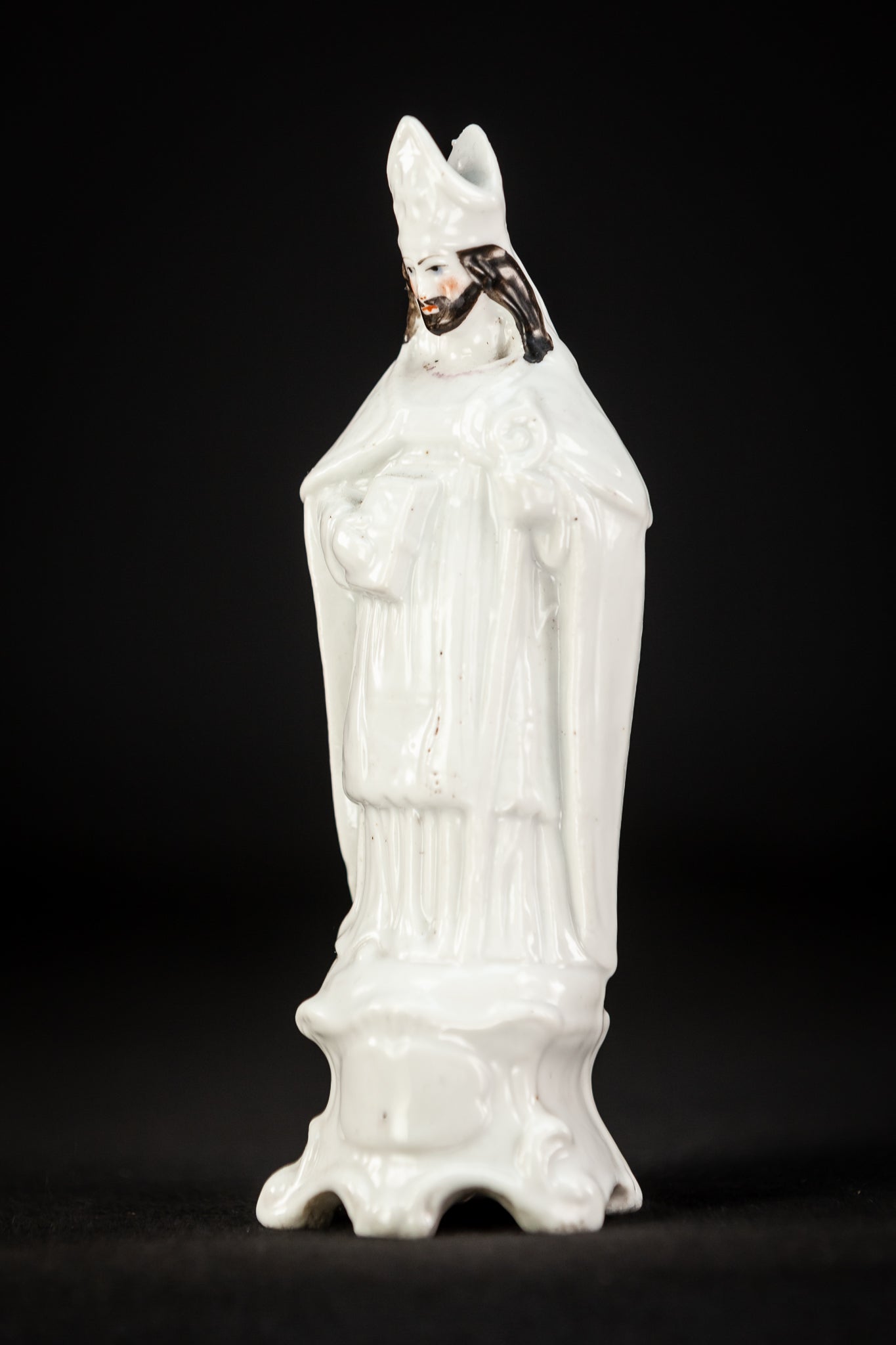 St Eloy Antique Porcelain Statue