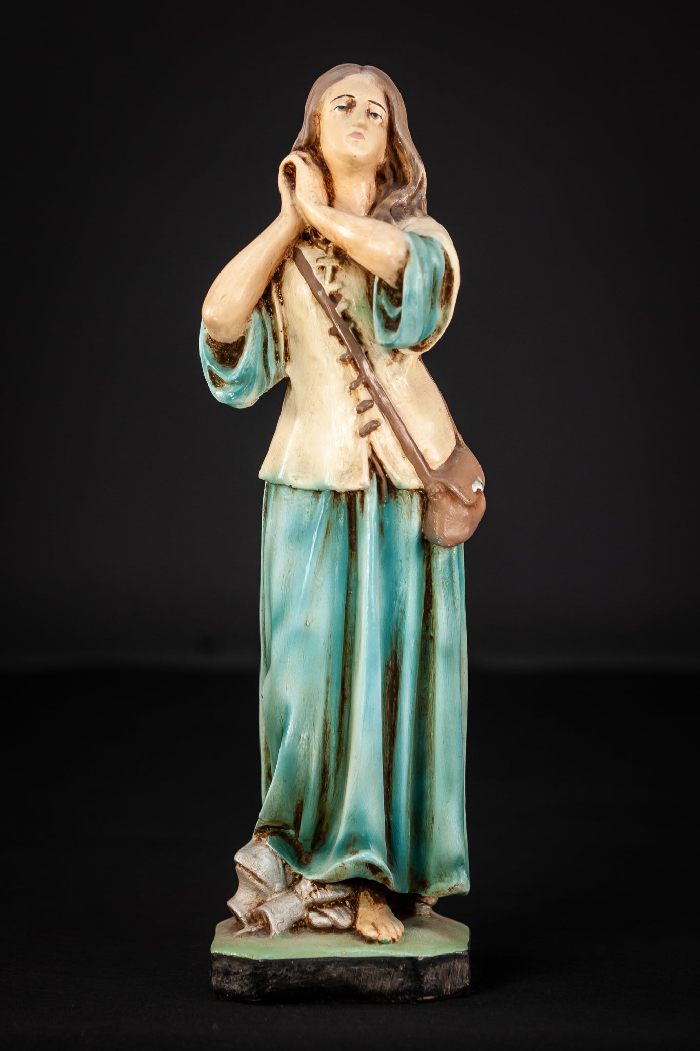 St Joan of Arc Plaster Statue | 16" 