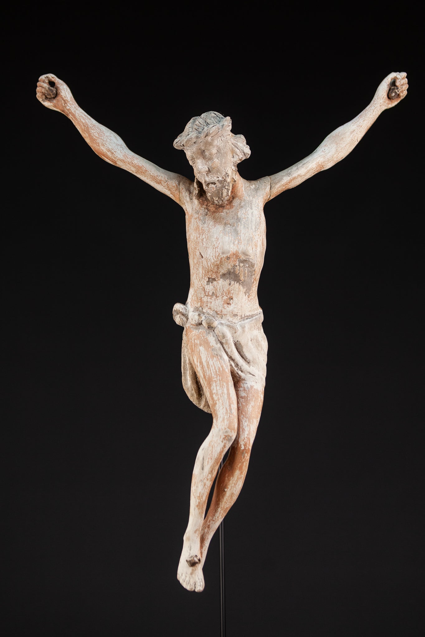 Corpus Christi Sculpture | 1500s Antique | 24.8"