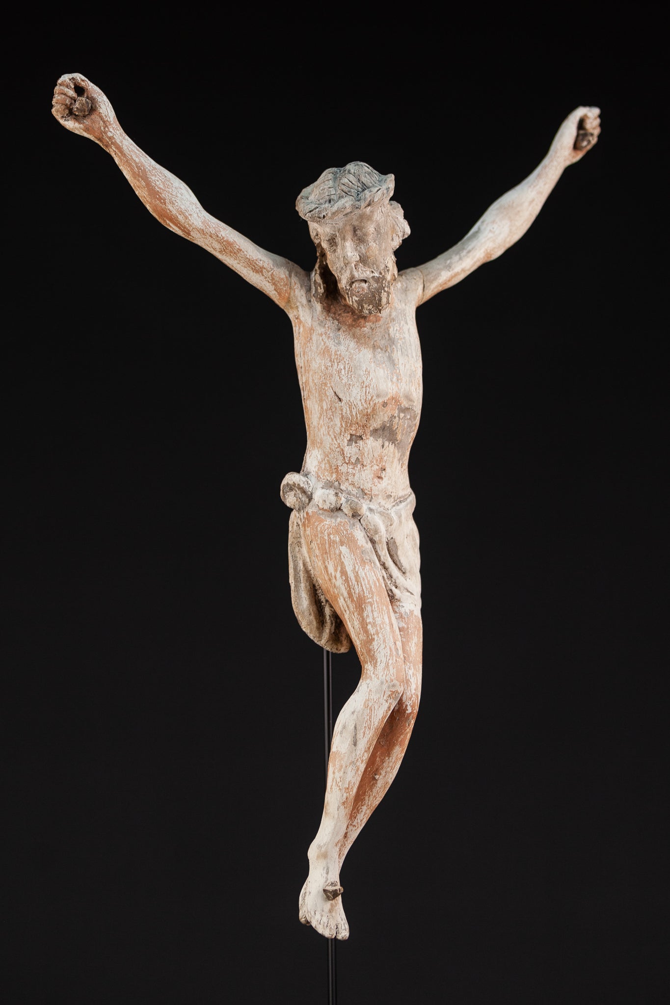 Corpus Christi Sculpture | 1500s Antique | 24.8"