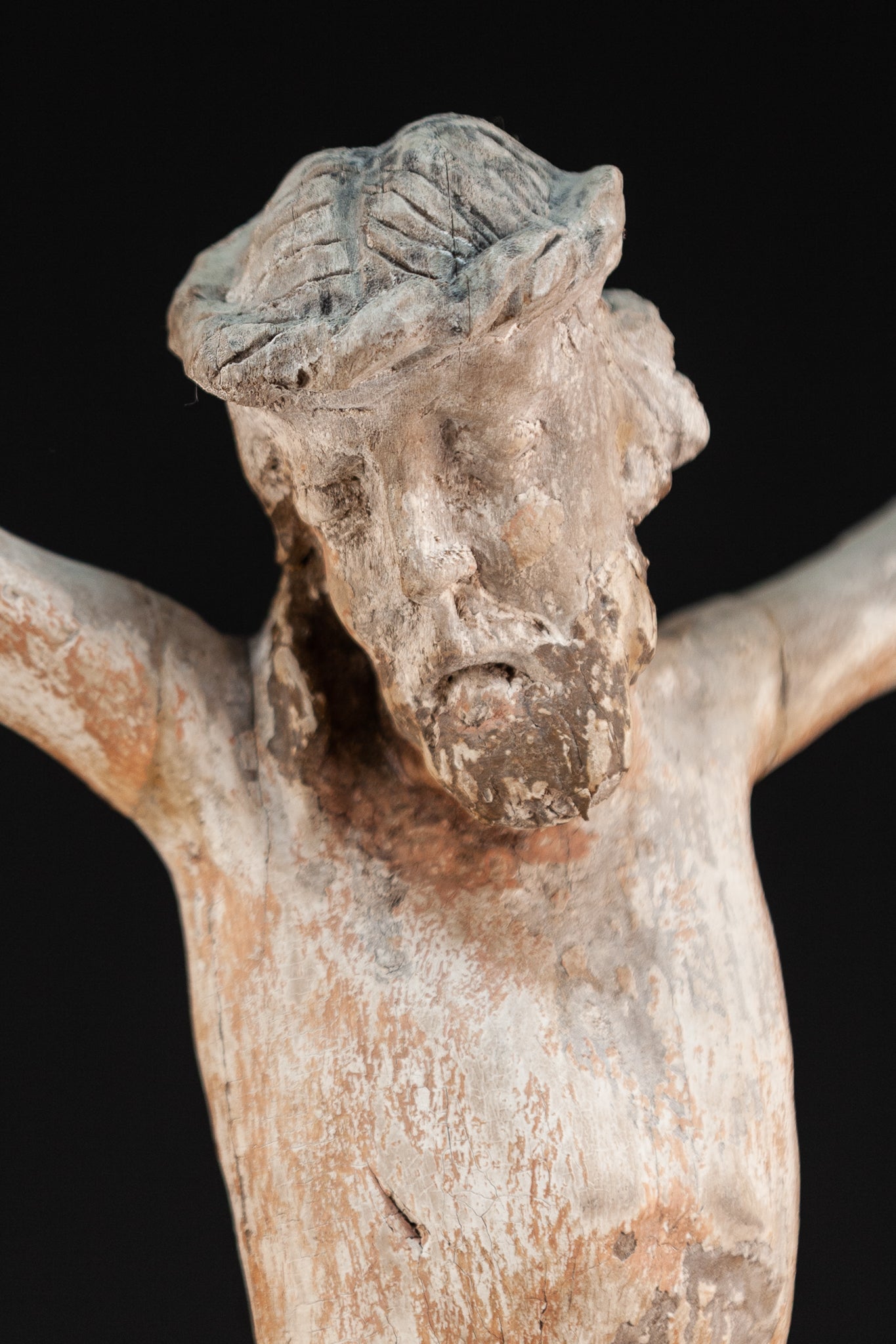 Corpus Christi Sculpture | 1500s Antique | 24.8"