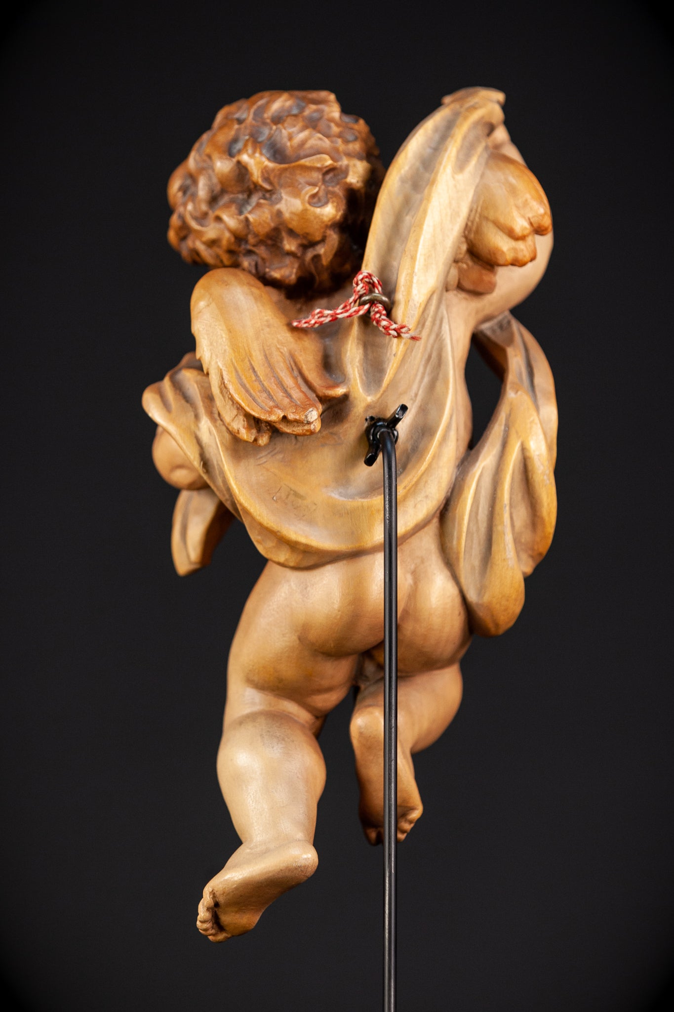 Angel Sculpture | Vintage Wood | 10,2"