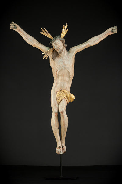 Corpus Christi Sculpture | 1700s - 1800s Antique | 26.4"