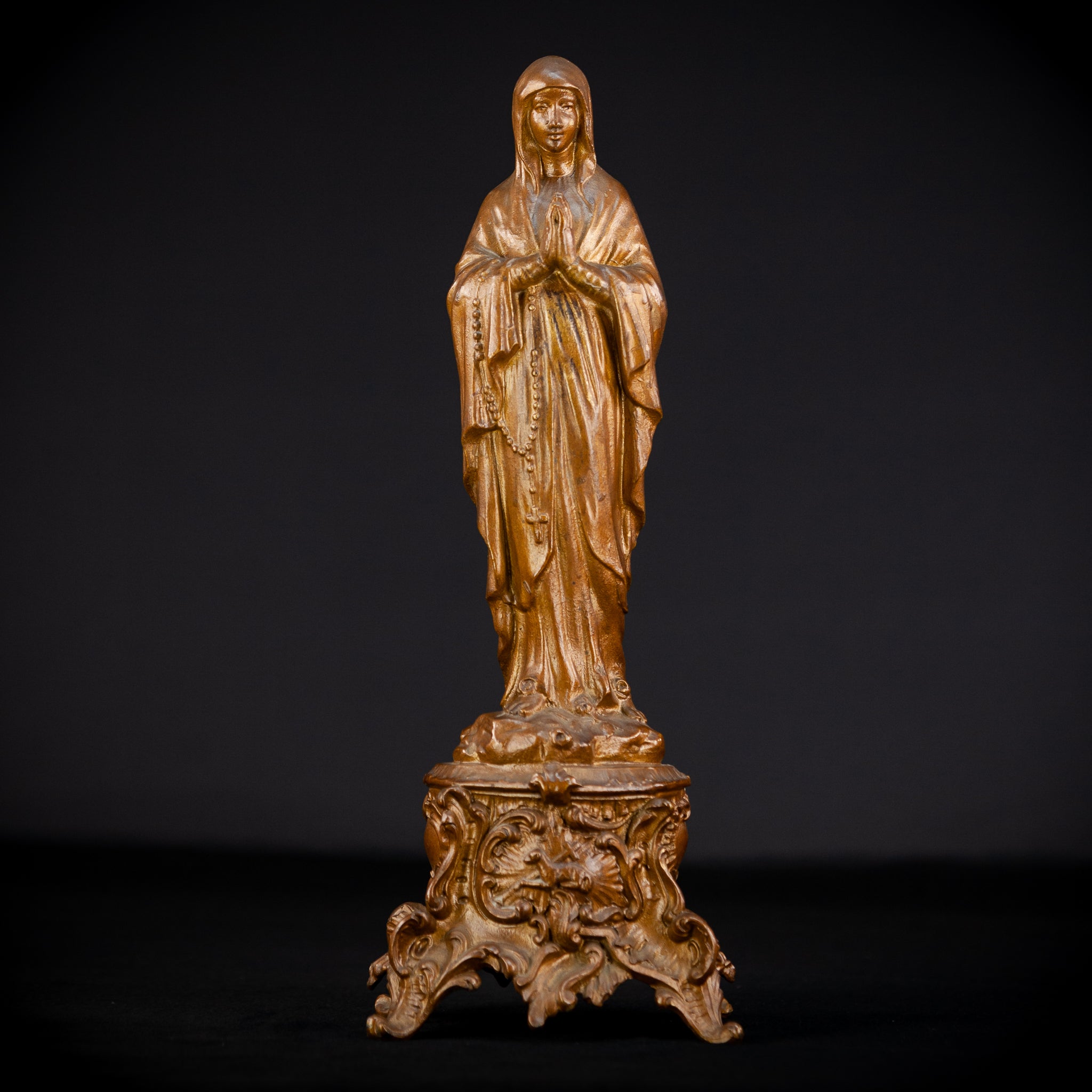 Immaculate Conception of the Virgin Mary Statue | Antique 15.4" / 39 cm