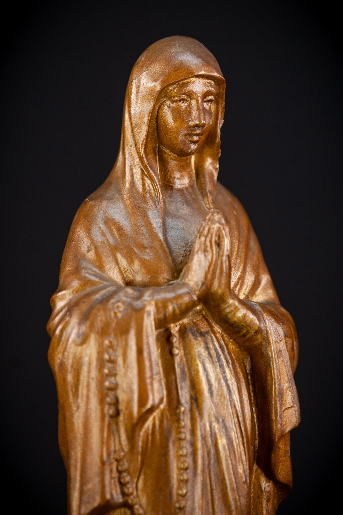 Immaculate Conception of the Virgin Mary Statue | Antique 15.4" / 39 cm