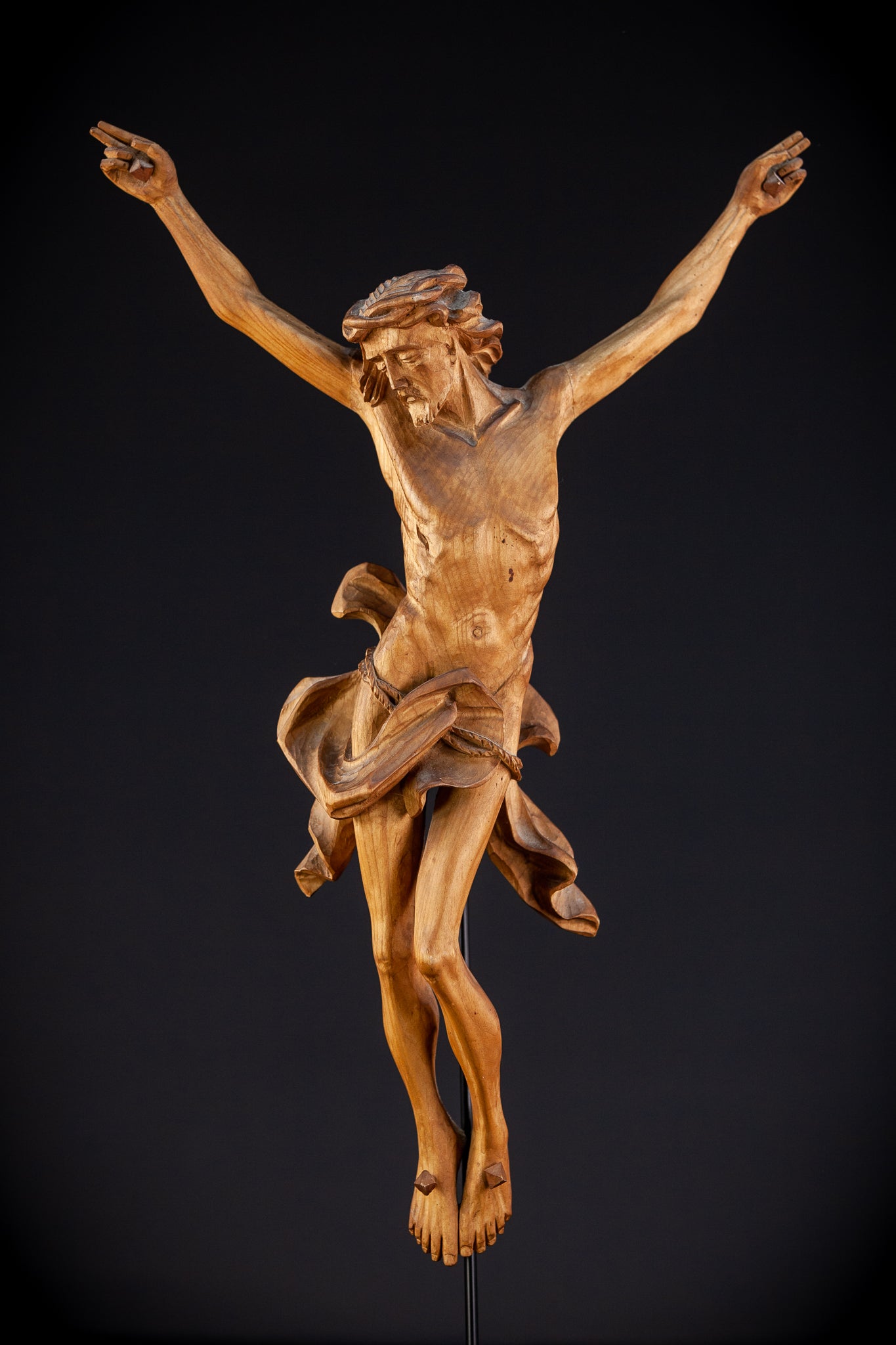 Corpus Christi Sculpture Antique | 18.1" / 46cm