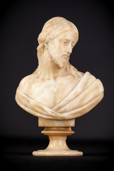 Ecce Homo Alabaster Sculpture | 8.7"