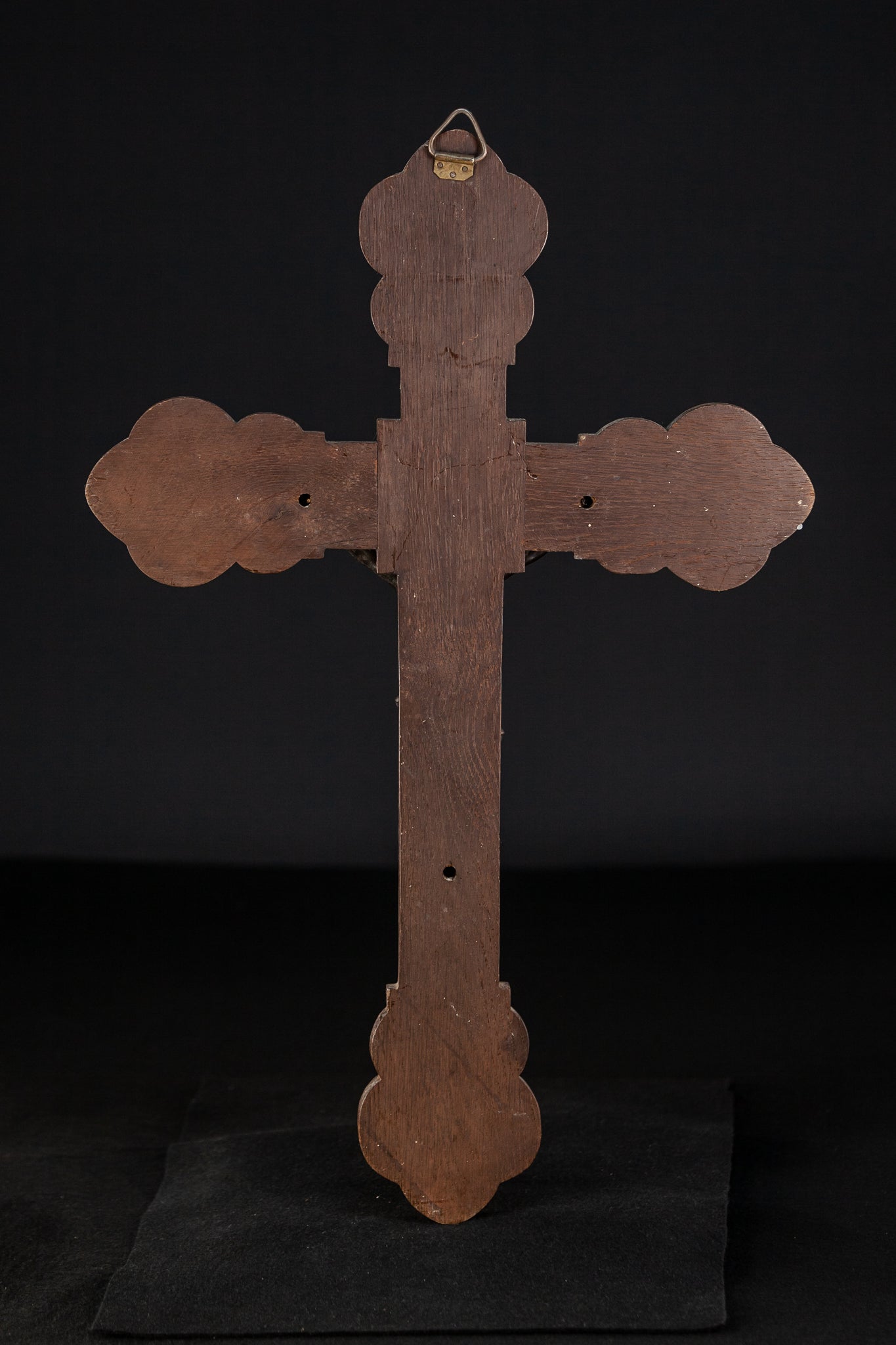 Crucifix Wall | Crucifixion Fleur De Lis 22"