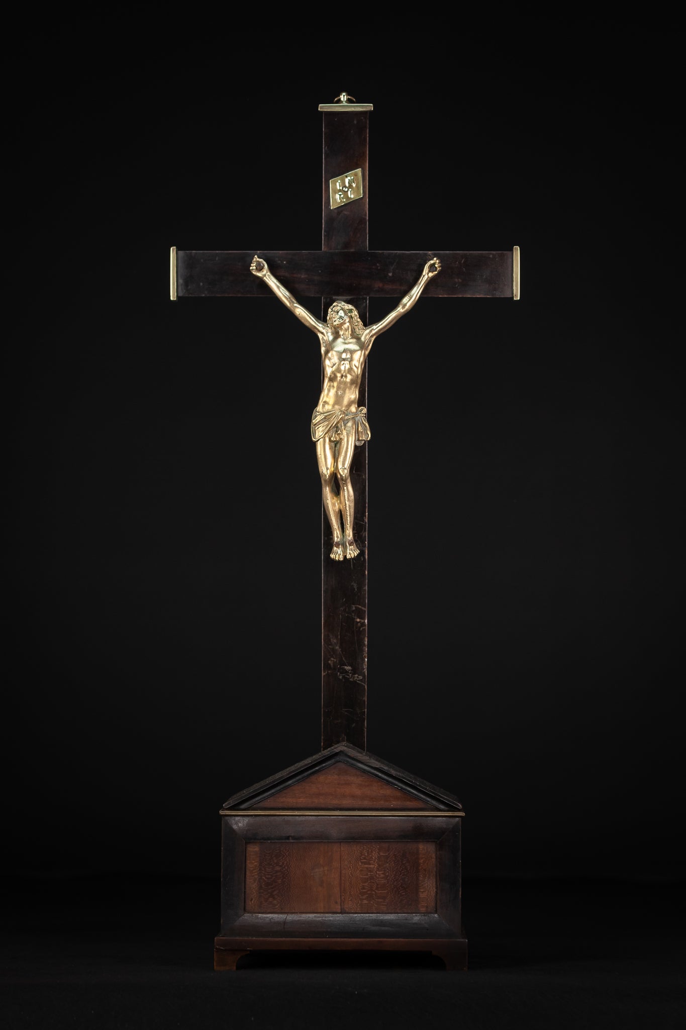 Altar Crucifix |  Bronze Christ 1700 | 24.4"