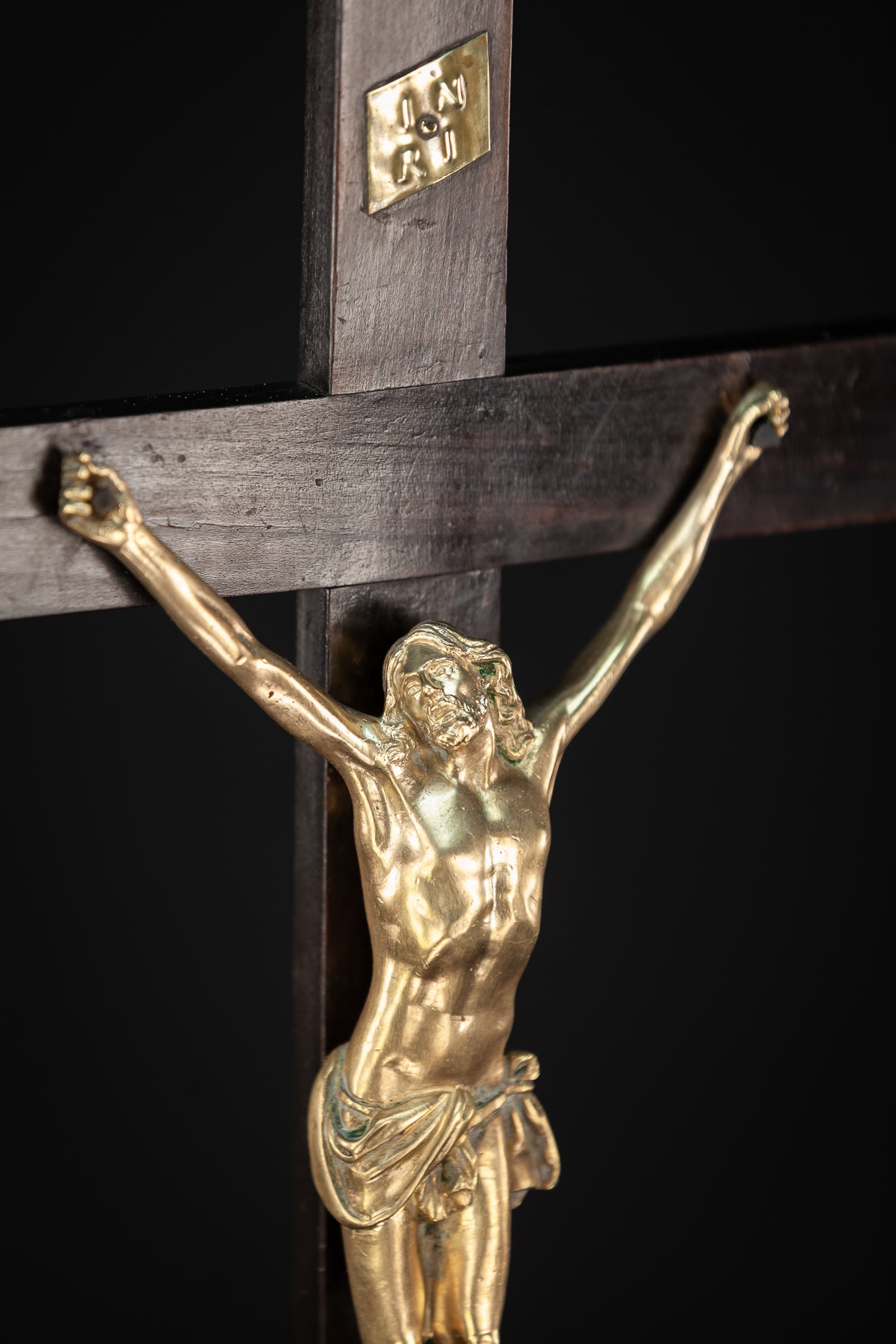 Altar Crucifix |  Bronze Christ 1700 | 24.4"