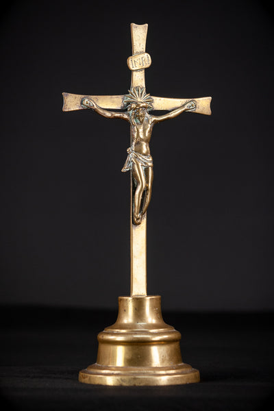 Crucifix Altar | 1400s Renaissance | 13.6"