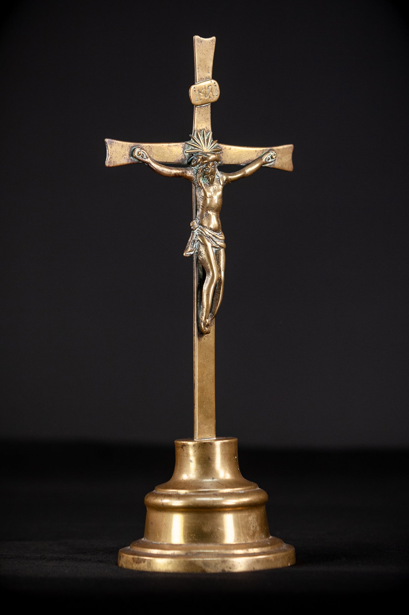 Crucifix Altar | 1400s Renaissance | 13.6"