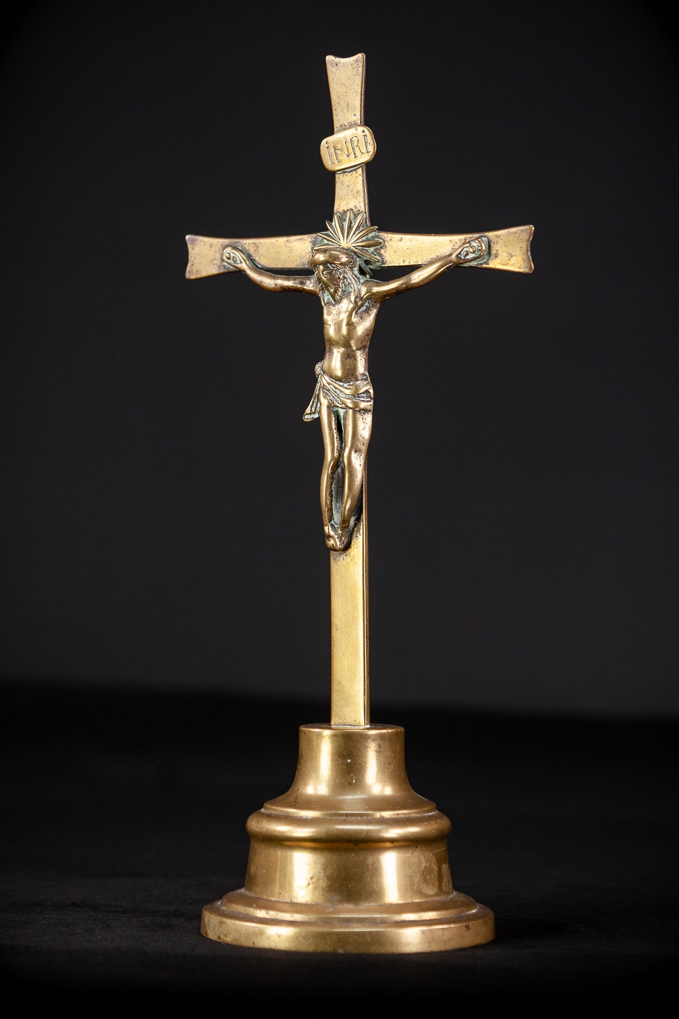Crucifix Altar | 1400s Renaissance | 13.6"