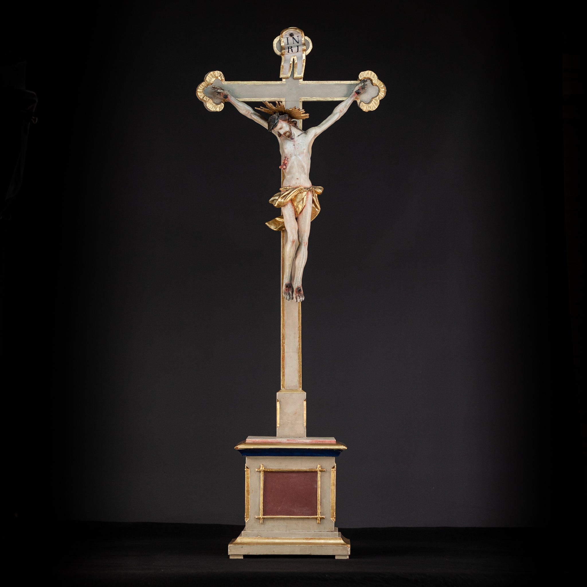 43" / 110 cm Altar Crucifix from the 1800s
